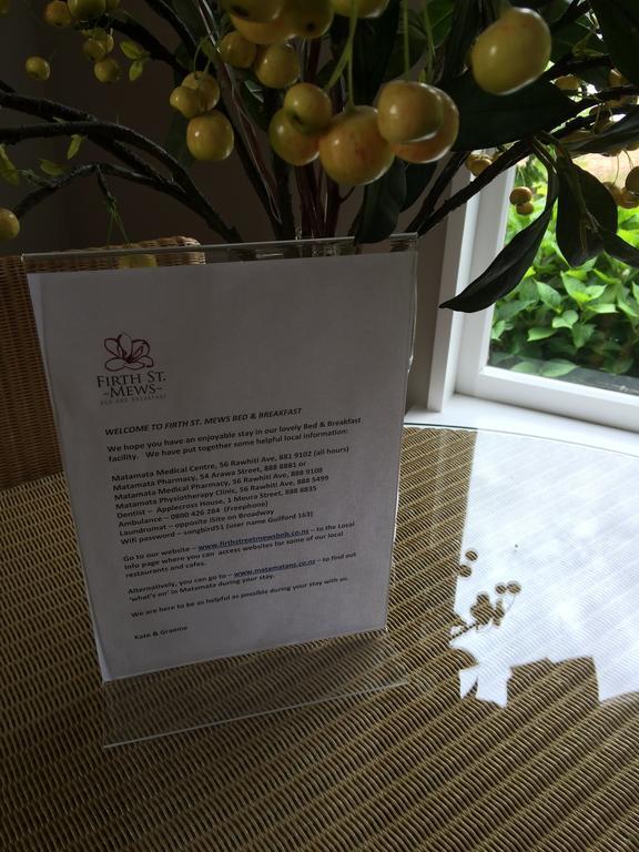 Firth Street Mews B&B Matamata Δωμάτιο φωτογραφία